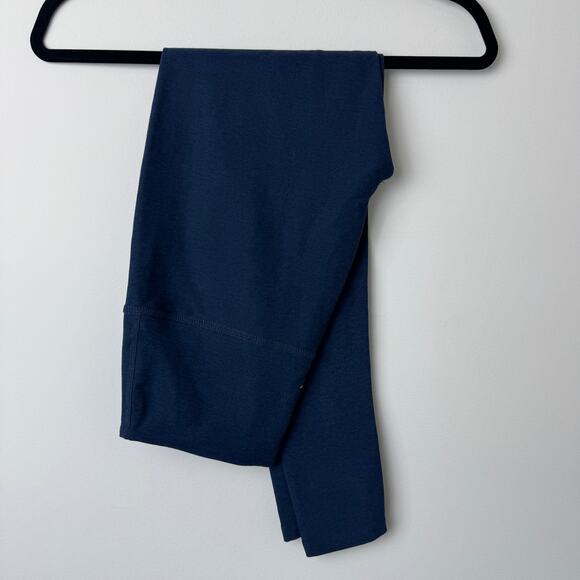 Beyond Yoga Navy Blue High Rise Soft Leggings Size Large - Picture 1 of 5